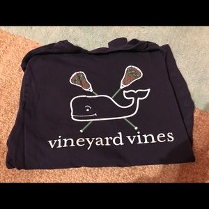 Vineyard Vines Long Sleeve Lacrosse Tee